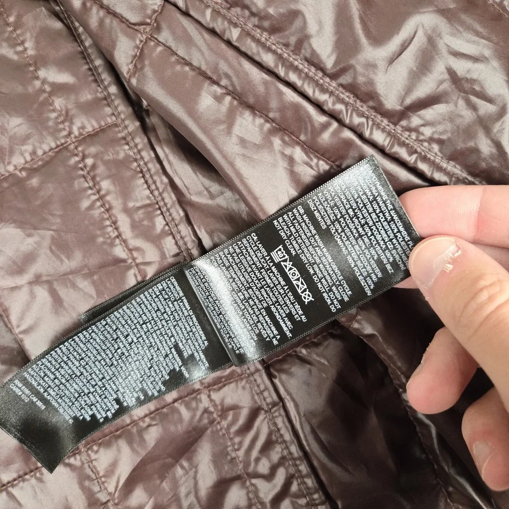 The North Face Circaloft Jacket Mens XL Brown Full Zip Insulated Puffer NF0A84HK